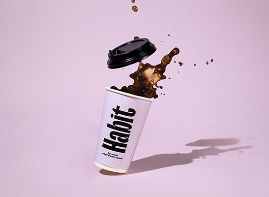 Больше, чем просто кофе - визуальная айдентика бренда Habbit Coffee